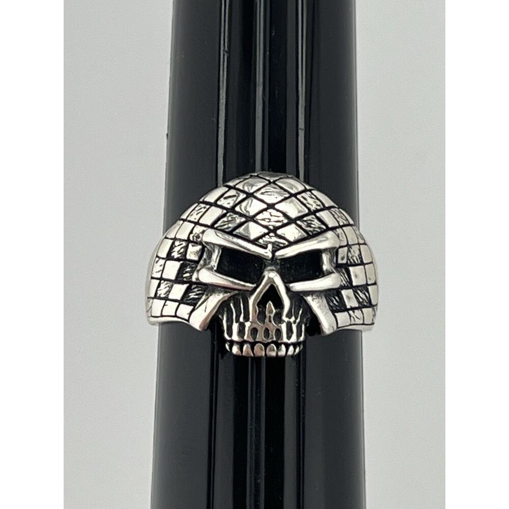 Skull Men’s Sterling Silver 925 Ring Size 13